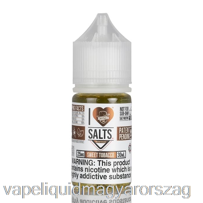 édes Dohány - Szeretem A Sókat - 30ml 50mg Vape Folyadék